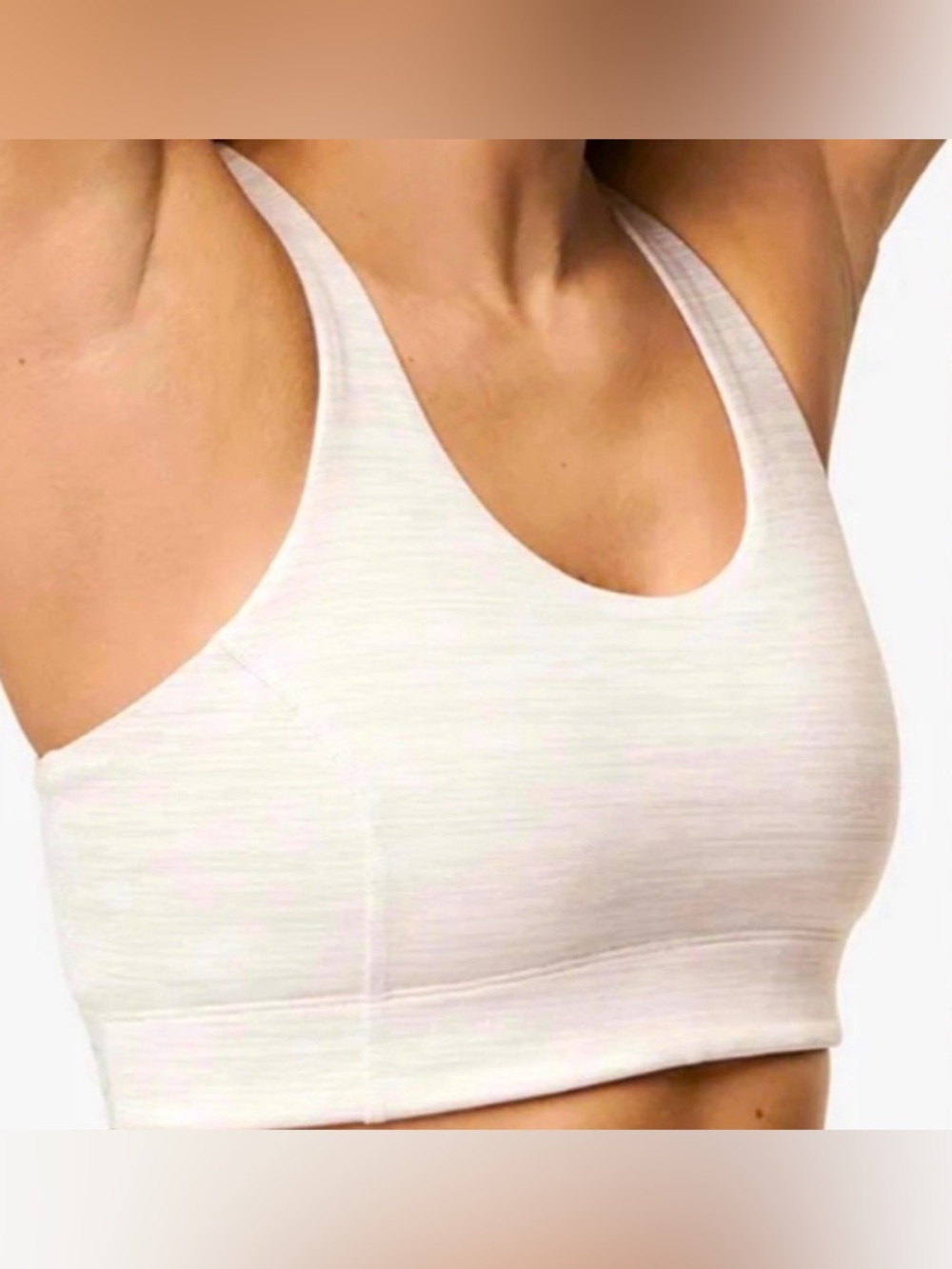 Women’s Outdoor Voices White Sand Sports Bra - XS